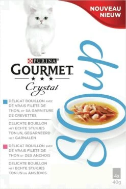 Gourmet Crystal Soup Pouch Multipack - Kattenvoer - Tonijn 4x40 G -Kattenbenodigdheden Winkel 798x1200 2