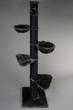 Krabpaal Plafondhoog Voor Grote Katten Maine Coon Tower Blackline Donkergrijs Antraciet Van RHRQuality -Kattenbenodigdheden Winkel 800x1200 23