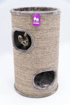Petrebels Dome 80 Krabton Voor Katten -Cappuccino - Ø 45 X 80 Cm - Stabiel 17 Petrebels Dome 80 Krabton Voor Katten -Cappuccino - Ø 45 X 80 Cm - Stabiel -Kattenbenodigdheden Winkel 800x1200 47