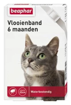 Beaphar Vlooienband - Wit - 1 Stuk -Kattenbenodigdheden Winkel 810x1200