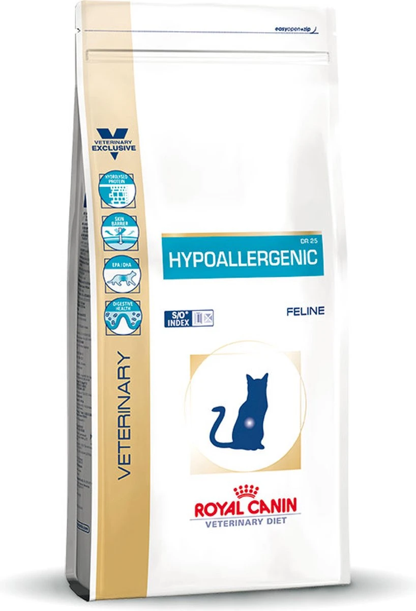 Royal Canin Hypoallergenic - Kattenvoer - 2,5 Kg 13 Royal Canin Hypoallergenic - Kattenvoer - 2,5 Kg - Afbeelding 13