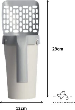 The Pets Supplier - Kattenbak Schep - Kattenbakschep Met Opvangbak - Kattenbak Grind - Kattenzakjes -Kattenbenodigdheden Winkel 826x1200 4