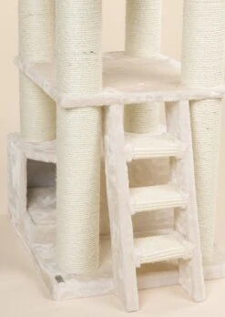 RHRQuality Corner Coon Krabpaal Voor Grote Katten - 60 X 56 X 151 Cm - Crème -Kattenbenodigdheden Winkel 852x1200 1