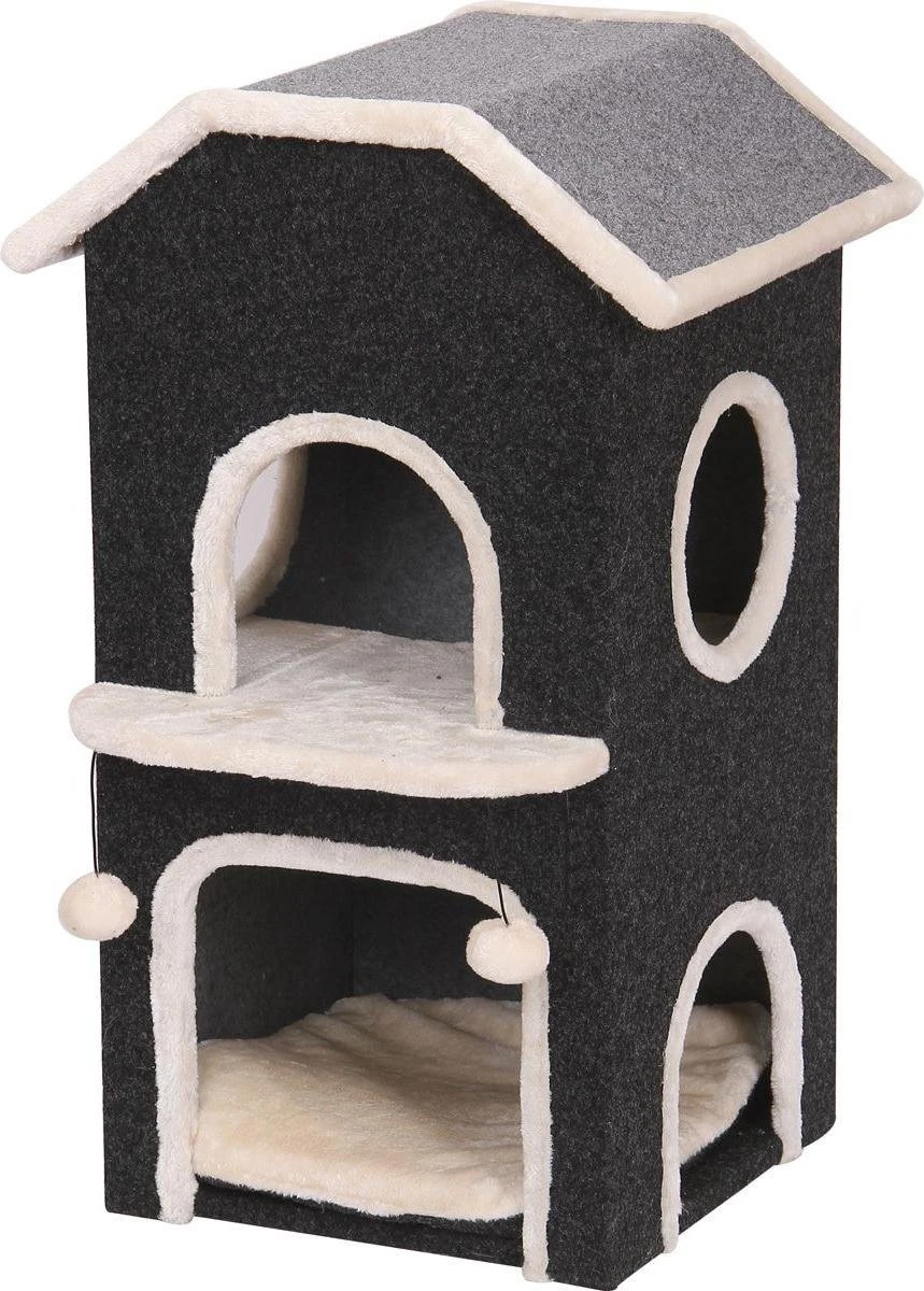 Krabton Nordic Villa - Zwart - 48.5 X 51.5 X 80 Cm 1 Krabton Nordic Villa - Zwart - 48.5 X 51.5 X 80 Cm