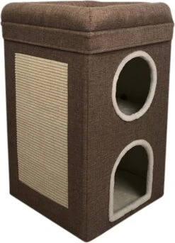 Adori Krabtoren Mimi - Krabpalen - 39x39x64 Cm Bruin