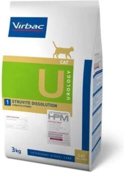 VIRBAC HPM FELINE Urology Struvite Dissolution U1 3KG -Kattenbenodigdheden Winkel 866x1200 2