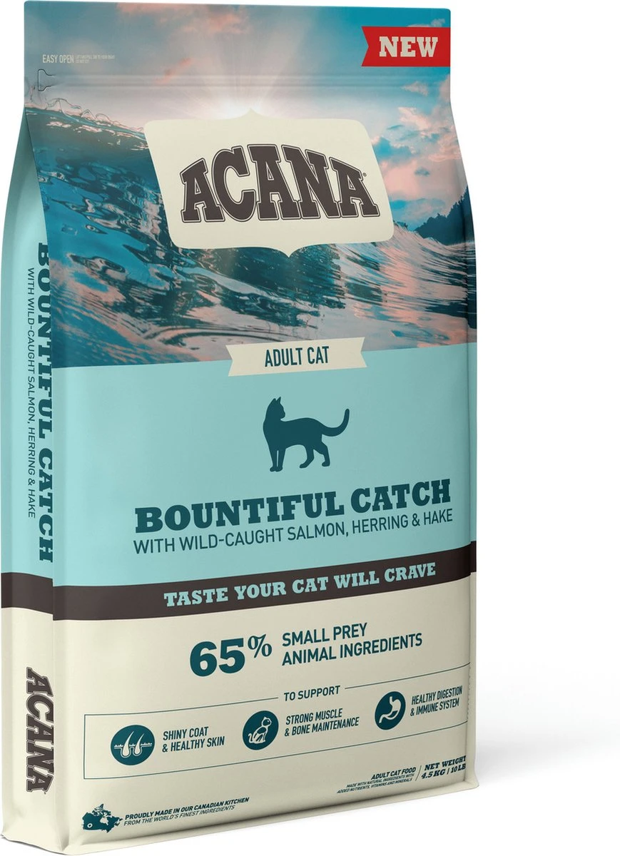 Acana Cat Bountiful Catch 4,5 Kg - Kat 10 Acana Cat Bountiful Catch 4,5 Kg - Kat - Afbeelding 10