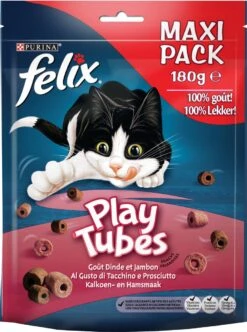 Felix PlayTubes - Kattensnacks Kalkoen & Ham - 5 X 180g -Kattenbenodigdheden Winkel 894x1200 3