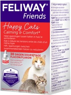 Feliway Friends - Navulling - 1 X 48 Ml - Anti-conflict Voor Katten -Kattenbenodigdheden Winkel 899x1200 1