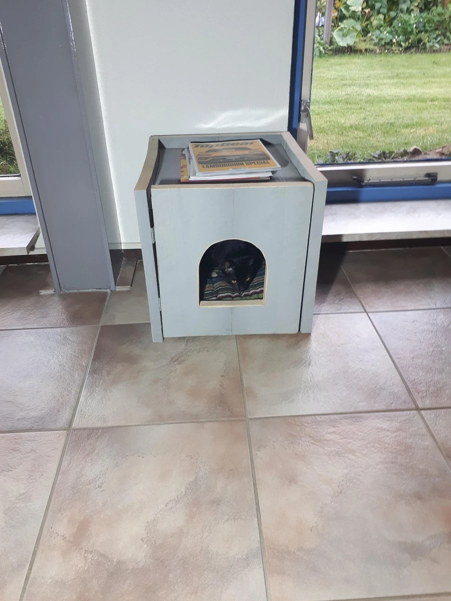 Bronneger Exclusive - Kattenhuis - XXL - Kattenbak Ombouw Kast - Kattenmand 5 Bronneger Exclusive - Kattenhuis - XXL - Kattenbak Ombouw Kast - Kattenmand - Afbeelding 5