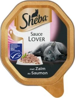 Sheba Sauce Lovers Katten Natvoer - Zalm - 22 X 85 Gr 5 Sheba Sauce Lovers Katten Natvoer - Zalm - 22 X 85 Gr -Kattenbenodigdheden Winkel 912x1200 2