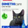 Beaphar DIMETHIcare Line On Kat - Vlooienbestrijding - 6 Pipetten