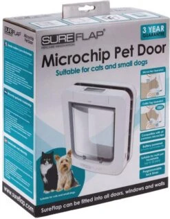 SureFlap Microchip Huisdierluik L - Bruin - 18 X 17 Cm -Kattenbenodigdheden Winkel 929x1200 2