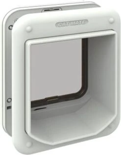 Cat Mate Kattendeur Microchip 360 Wit -Kattenbenodigdheden Winkel 942x1200 1