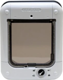 Cat Mate Kattendeur Microchip 360 Wit -Kattenbenodigdheden Winkel 947x1200