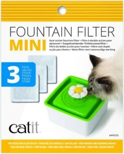 Catit Filters Drinkfontein Mini - Kanttendrinkbak - 15x12x2.5 Cm Wit 3 Stuks -Kattenbenodigdheden Winkel 963x1200 1