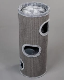 Krabton Coony Lounge 110 Grijs En 44cm Diameter Krabpaal Voor Grote Katten -Kattenbenodigdheden Winkel 970x1200 6