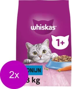 Whiskas Brokjes Adult Tonijn - Kattenvoer - 2 X 3,8 Kg -Kattenbenodigdheden Winkel 975x1200 3