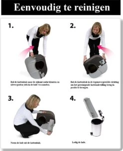 Omega Paw Zelfreinigende Kattenbak L - Zwart -Kattenbenodigdheden Winkel 978x1200 1