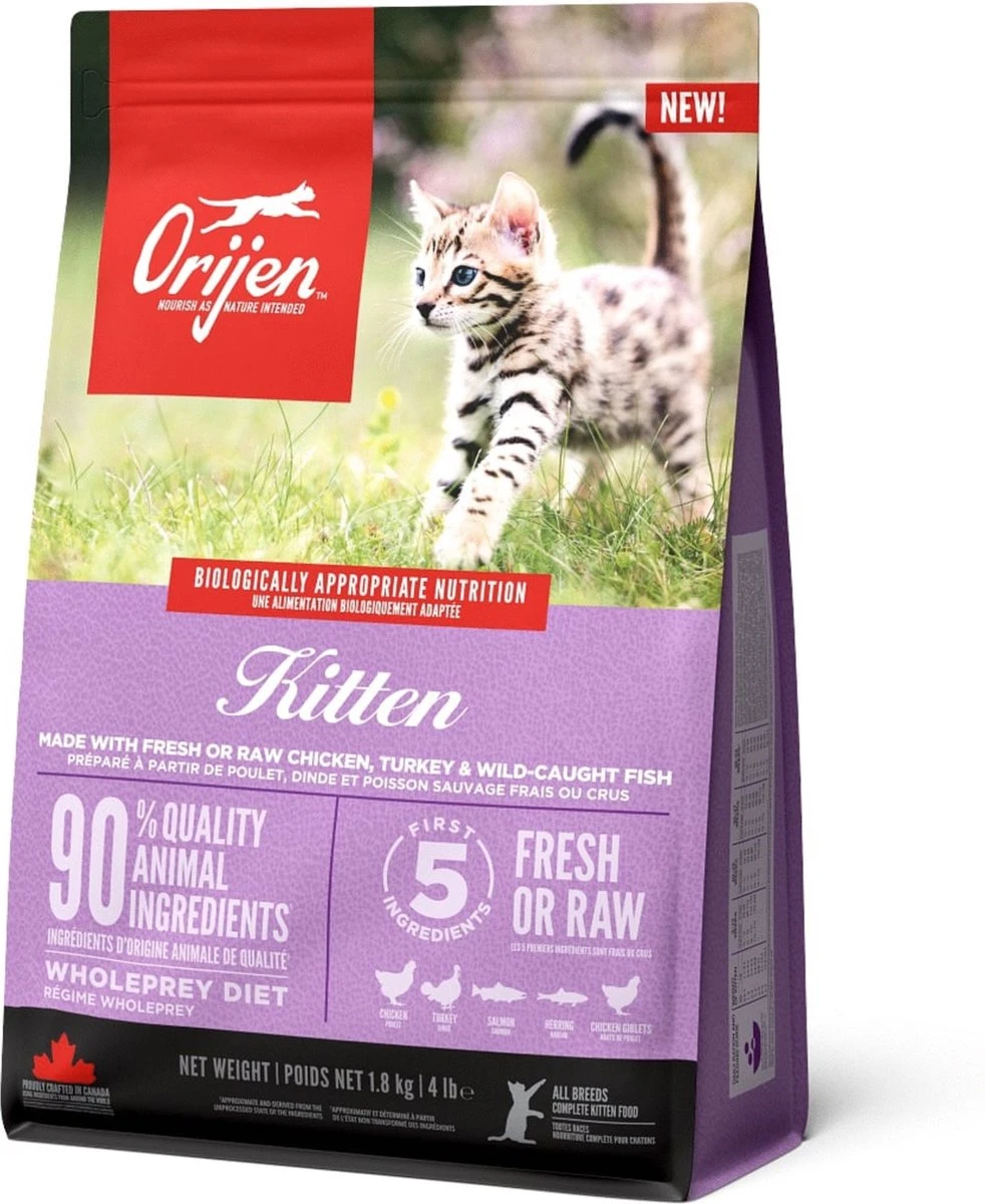 Orijen Kattenvoer Whole Prey Kitten 1,8 Kg 1 Orijen Kattenvoer Whole Prey Kitten 1,8 Kg